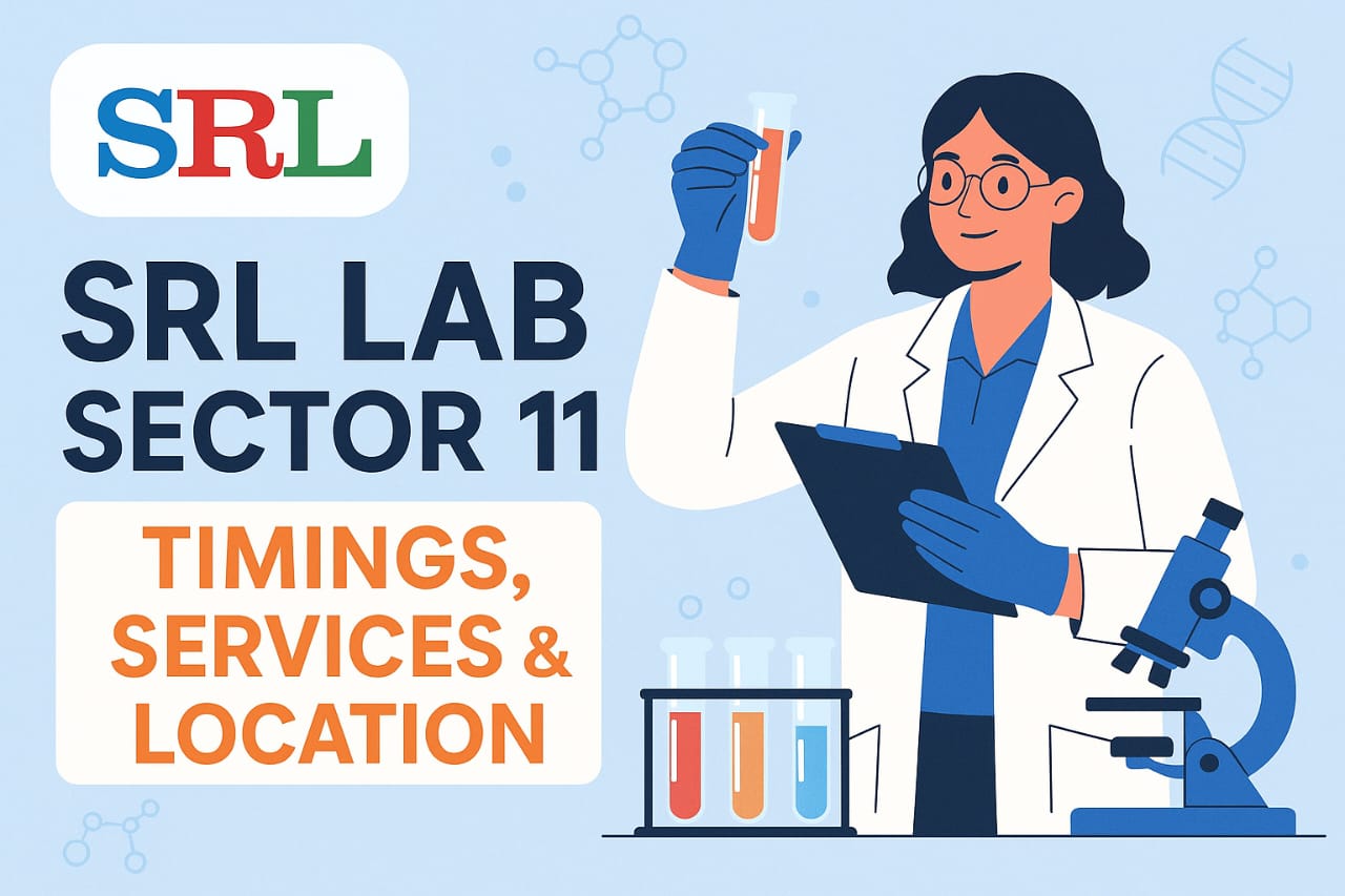 SRL Lab Sector 11 : Services, Timing, and Contact Info